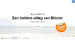 Desktop Screenshot of cryptogeld.net